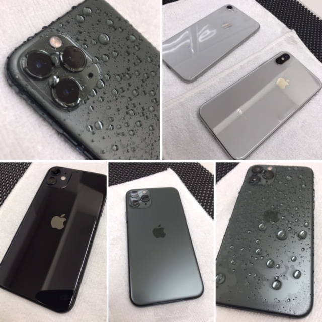 グラシオン銀座でiphone11の施工実績