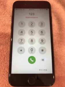 iPhoneSE2ガラスコーティング施工後