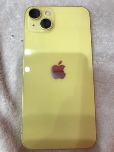 iPhone14背面パネルガラスコーティング後