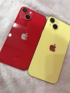 iPhone 14ガラスコーティング背面