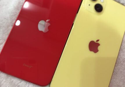 iPhone 14ガラスコーティング背面