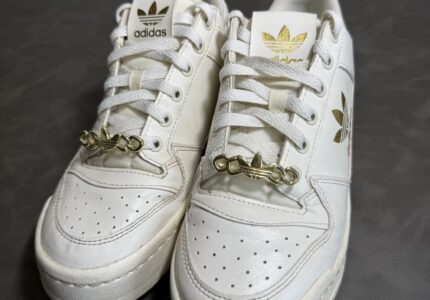 adidas　スニーカー　ガラスコーティング　超撥水