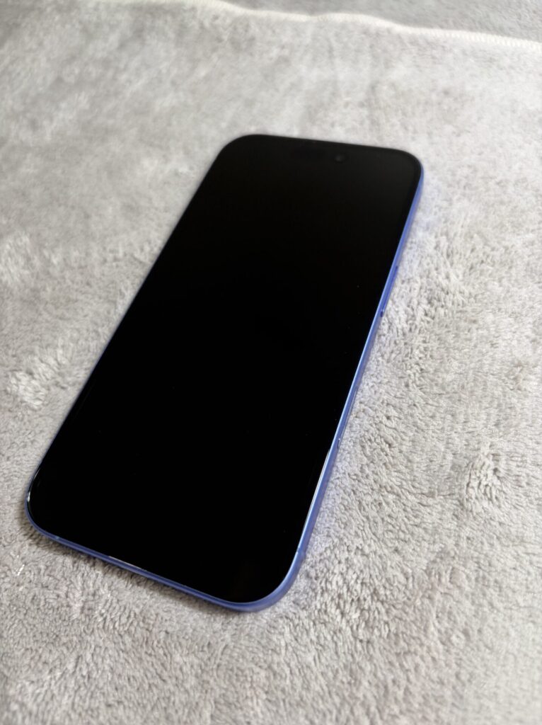 iPhone　画面　セラミックコーティング