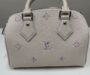 Louis Vuitton スピーディ20 ホワイト ガラスコーティング施工事例｜白いバッグを美しく長く使うために【全国郵送対応】グラシオン渋谷道玄坂店